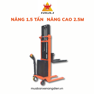 Xe nâng điện dắt lái Niuli CTDC1525