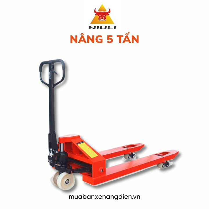 Xe nâng tay 5 tấn Niuli
