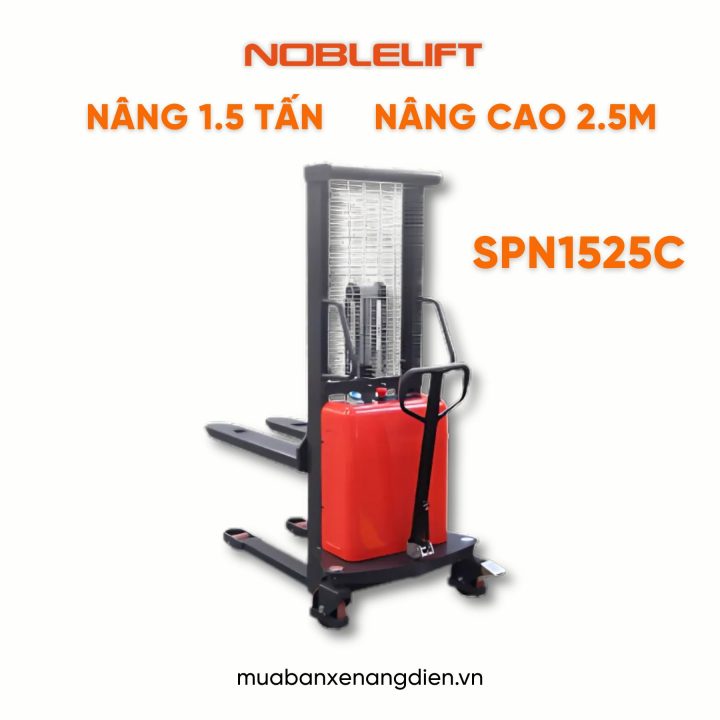 Xe nâng bán tự động 1.5 tấn SPN1525C Noblelift