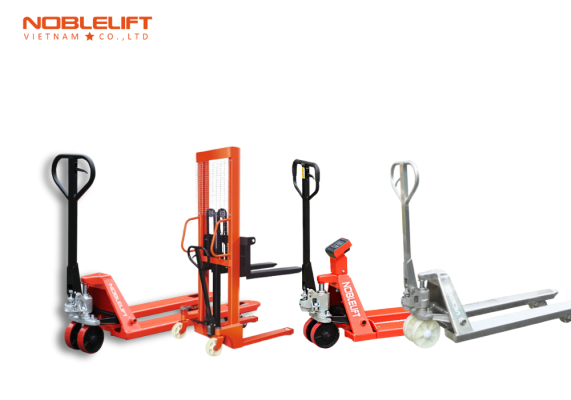 phân loại các xe nâng tay