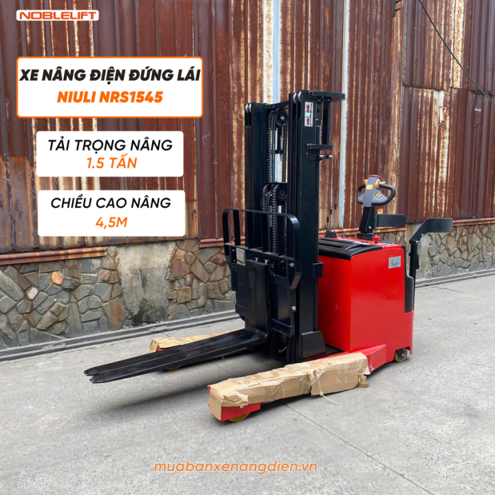 Xe nâng điện đứng lái NRS1545 Niuli