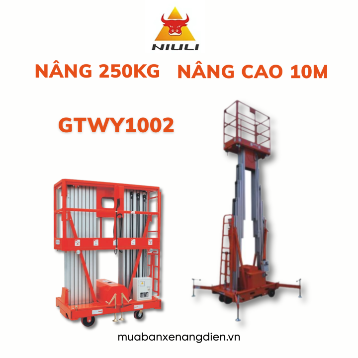 Thang nâng người trục đôi GTWY1002 Niuli
