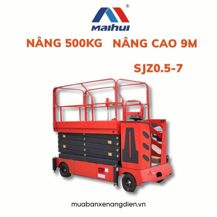 Thang nâng người 9m SJZ0.5 - 7 Maihui