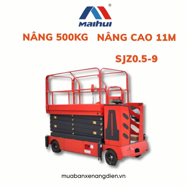 Thang nâng người 11m SJZ0.5 - 9 Maihui