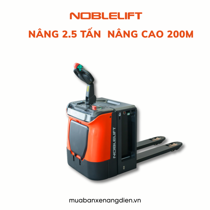 Xe nâng điện thấp 2.5 tấn PT25N Noblelift