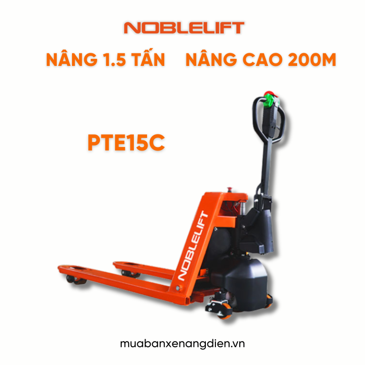 Xe nâng điện thấp PTE15C Noblelift