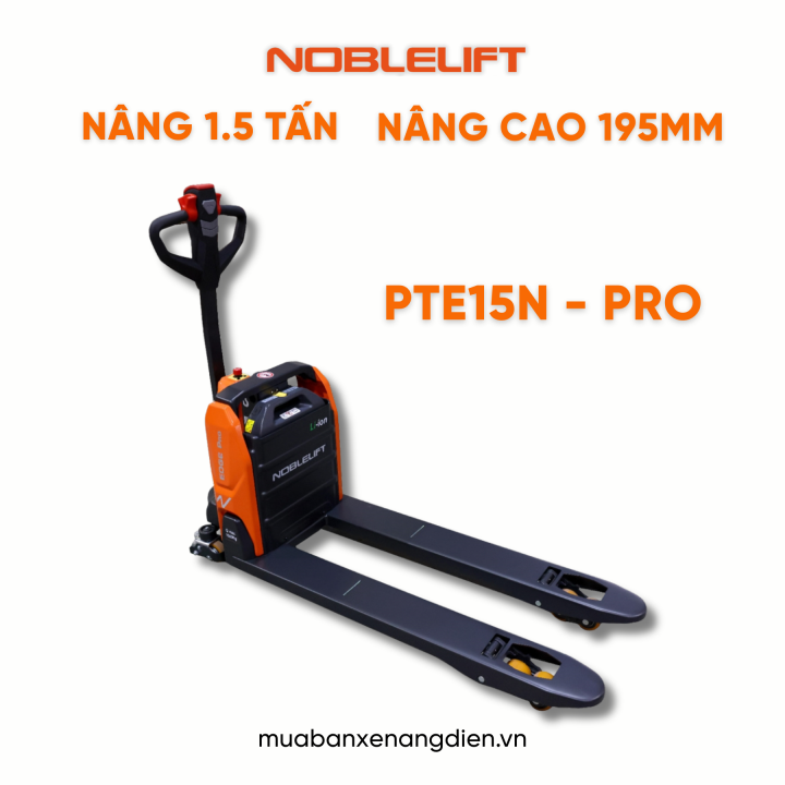 Xe nâng điện thấp PTE15N - Pro Noblelift