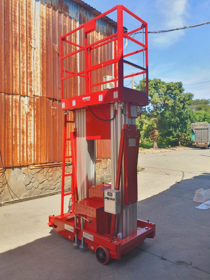 Thang nâng người trục đôi 14m Niuli