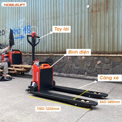 Cấu tạo của xe nâng điện thấp