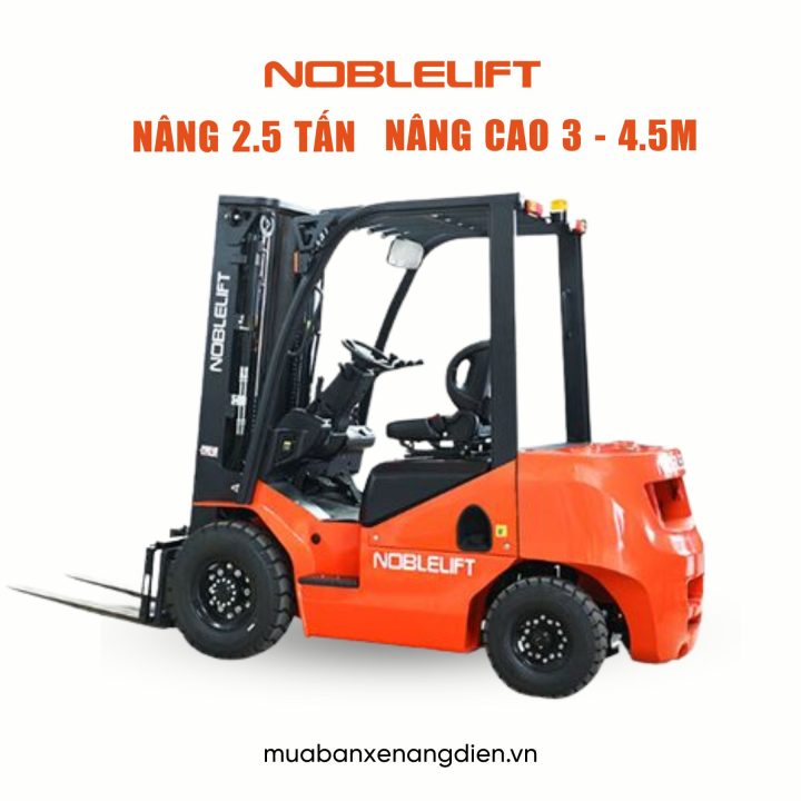 Xe nâng dầu 2.5 tấn CPCD25 Noblelift