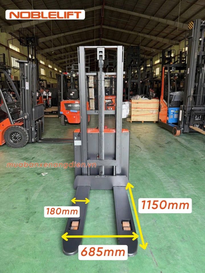Xe nâng điện dắt lái 1,5 tấn PSE15L-C Noblelift
