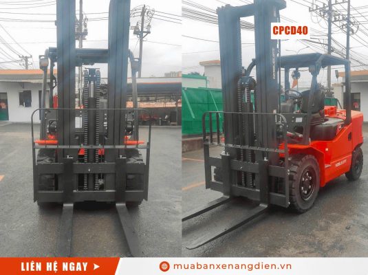 Khung nâng xe nâng dầu CPCD40 Noblelift