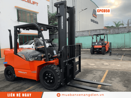 Đặc điểm của xe nâng dầu 5 tấn