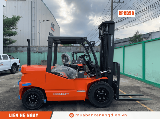 Khung xe nâng dầu 5 tấn CPCD50 Noblelift