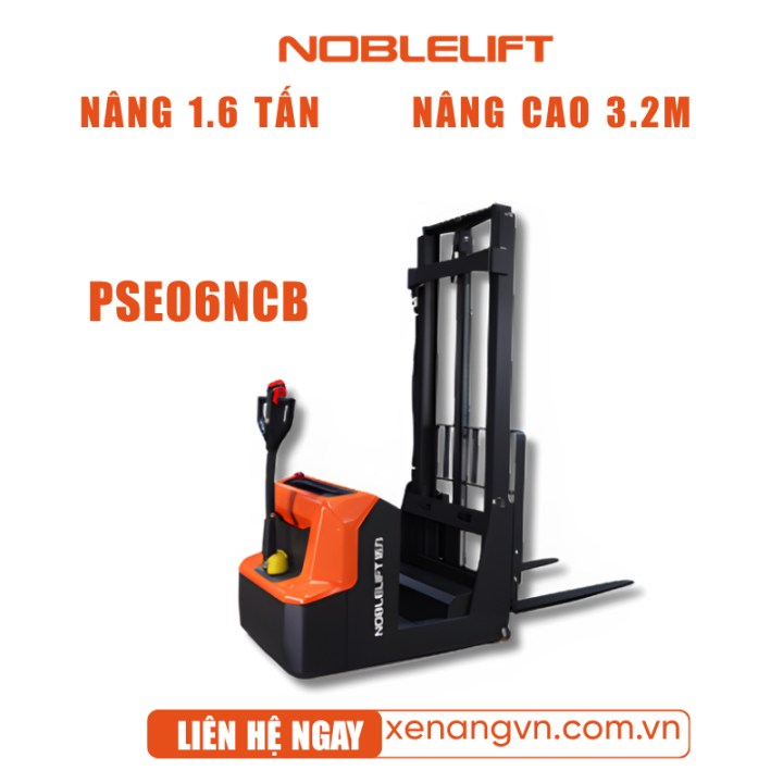 Xe nâng điện dắt lái 1.6 tấn PSE06NCB
