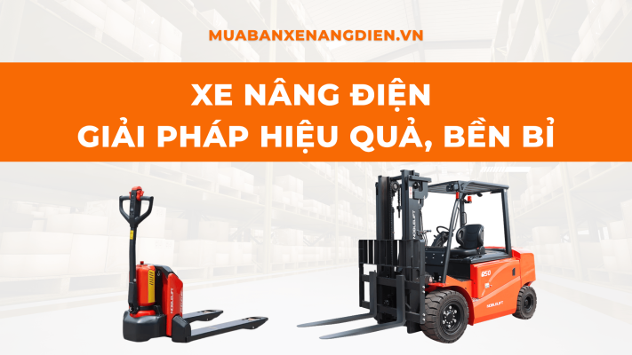 Công dụng của xe nâng điện