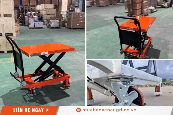 Xe nâng mặt bàn 500kg Qslift TF50 