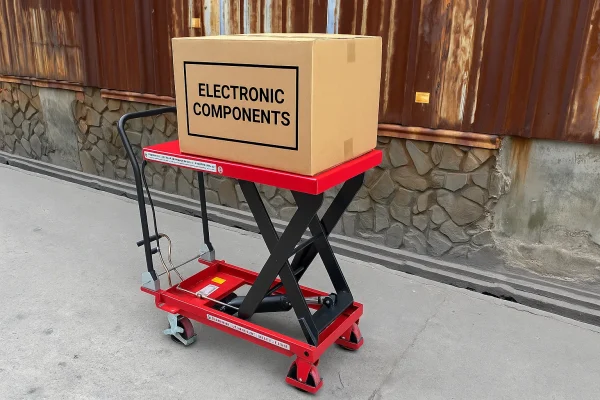 Xe nâng mặt bàn nâng hàng